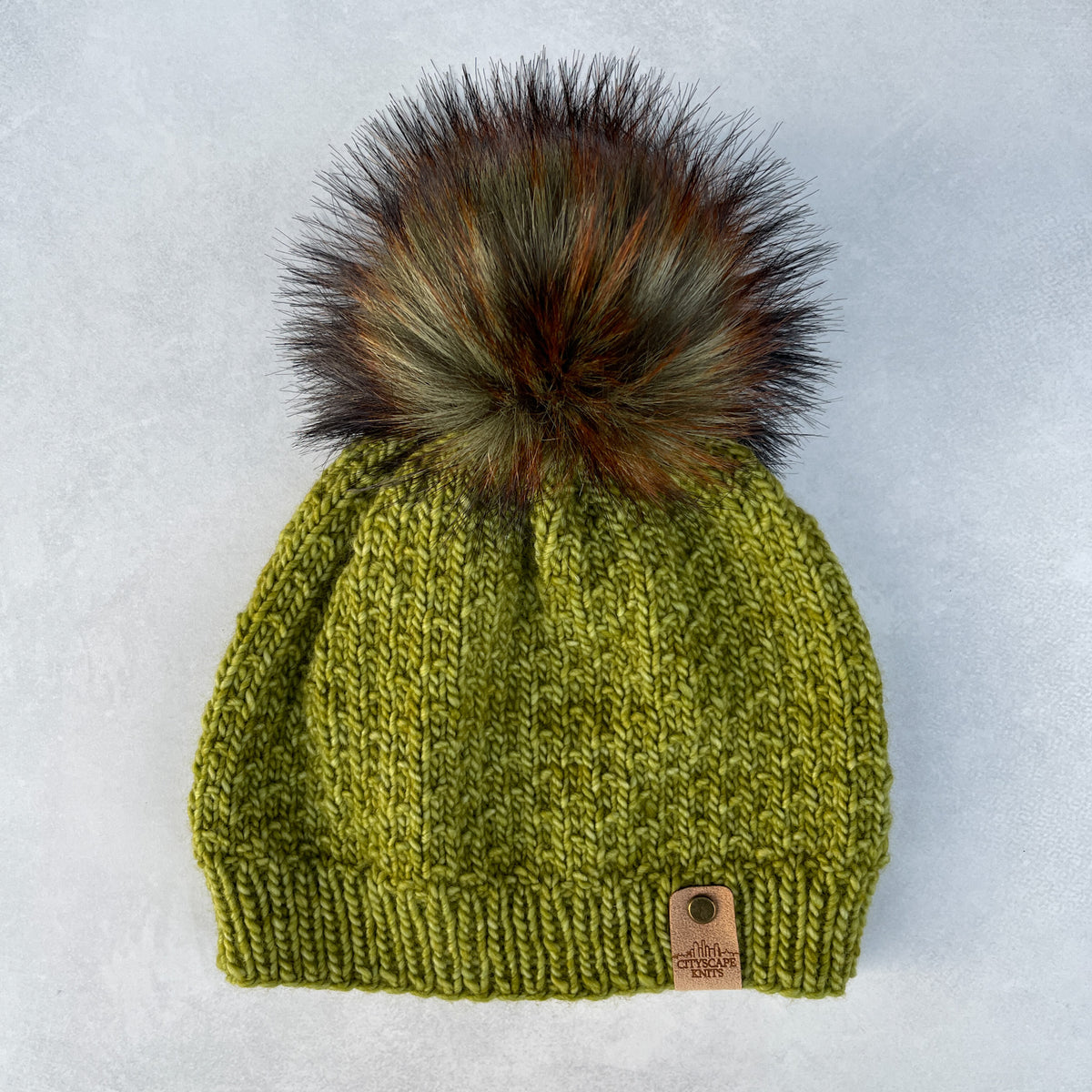 Dotty Beanie - Lettuce