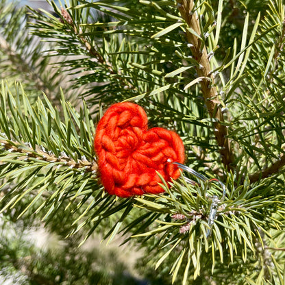 Chunky Heart Keychain