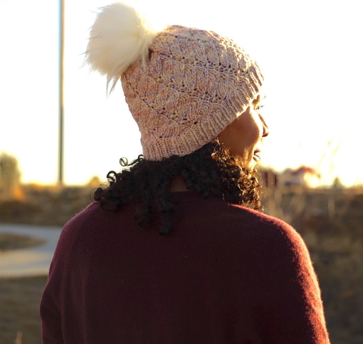 Merino Wool JR Beanie-Hojas (Wholesale)