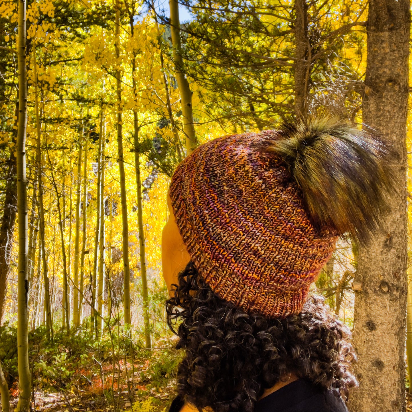 Lightweight Merino Wool Beanie-Black