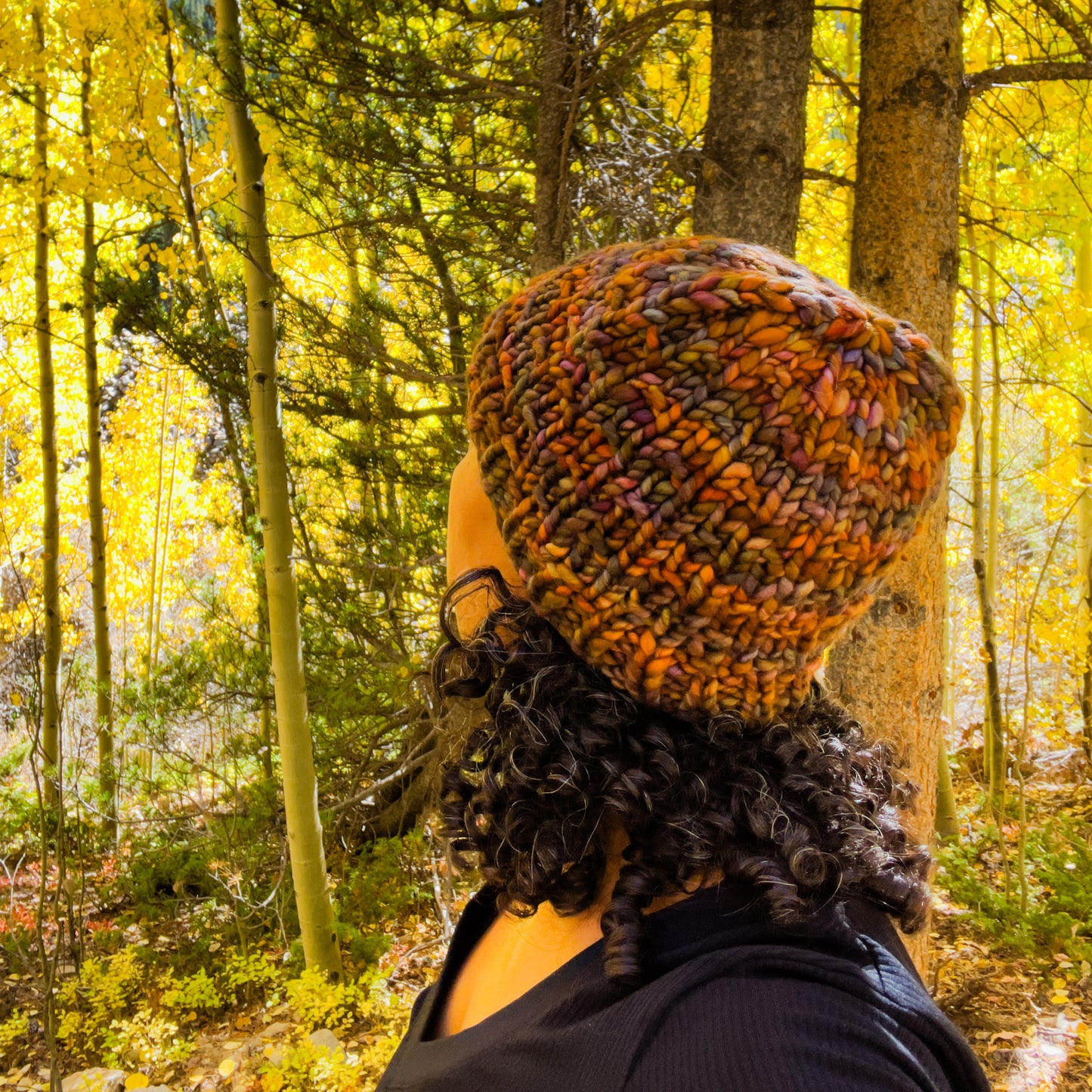 Heavyweight Merino Wool Beanie-Red