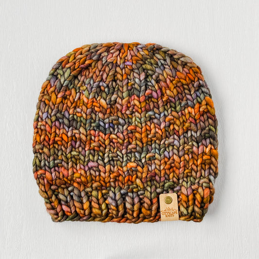 Heavyweight Merino Wool Beanie-Piedras