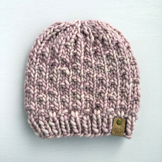 Heavyweight Merino Wool Beanie-Valentina