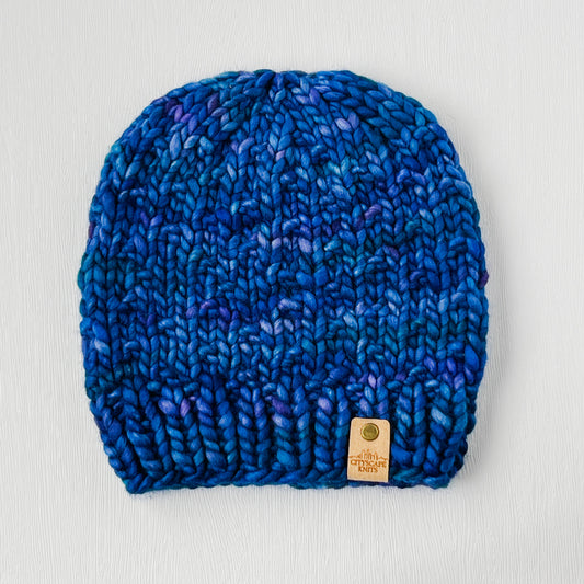 Heavyweight Merino Wool Beanie-Whale's Road