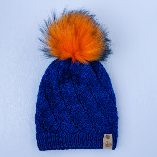 Merino Wool Joy Ride Beanie-Prussia Blue