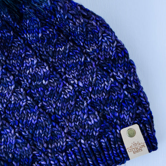Merino Wool Joy Ride Beanie-Lavanda