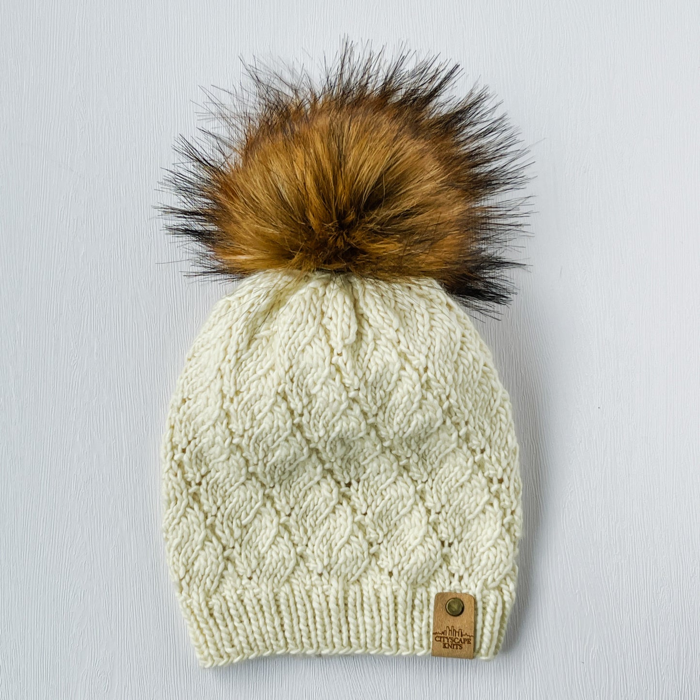 Merino Wool Joy Ride Beanie-Natural