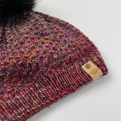 Light Merino Wool Beanie-Diana (Wholesale)