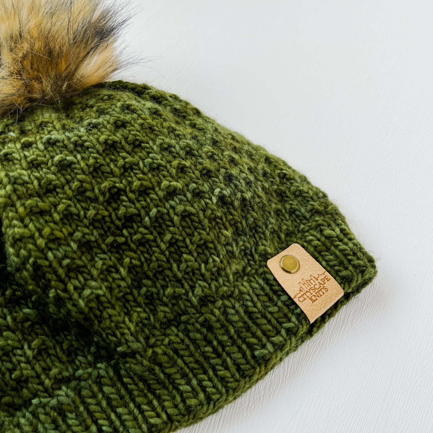 Lightweight Merino Wool Beanie-Olive