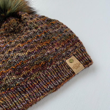 Light Merino Wool Beanie-Piedras (Wholesale)