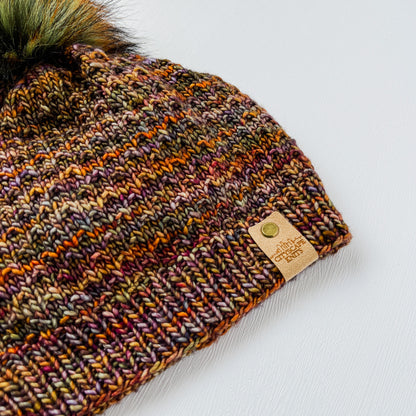 Lightweight Merino Wool Beanie-Piedras