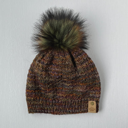 Light Merino Wool Beanie-Piedras (Wholesale)