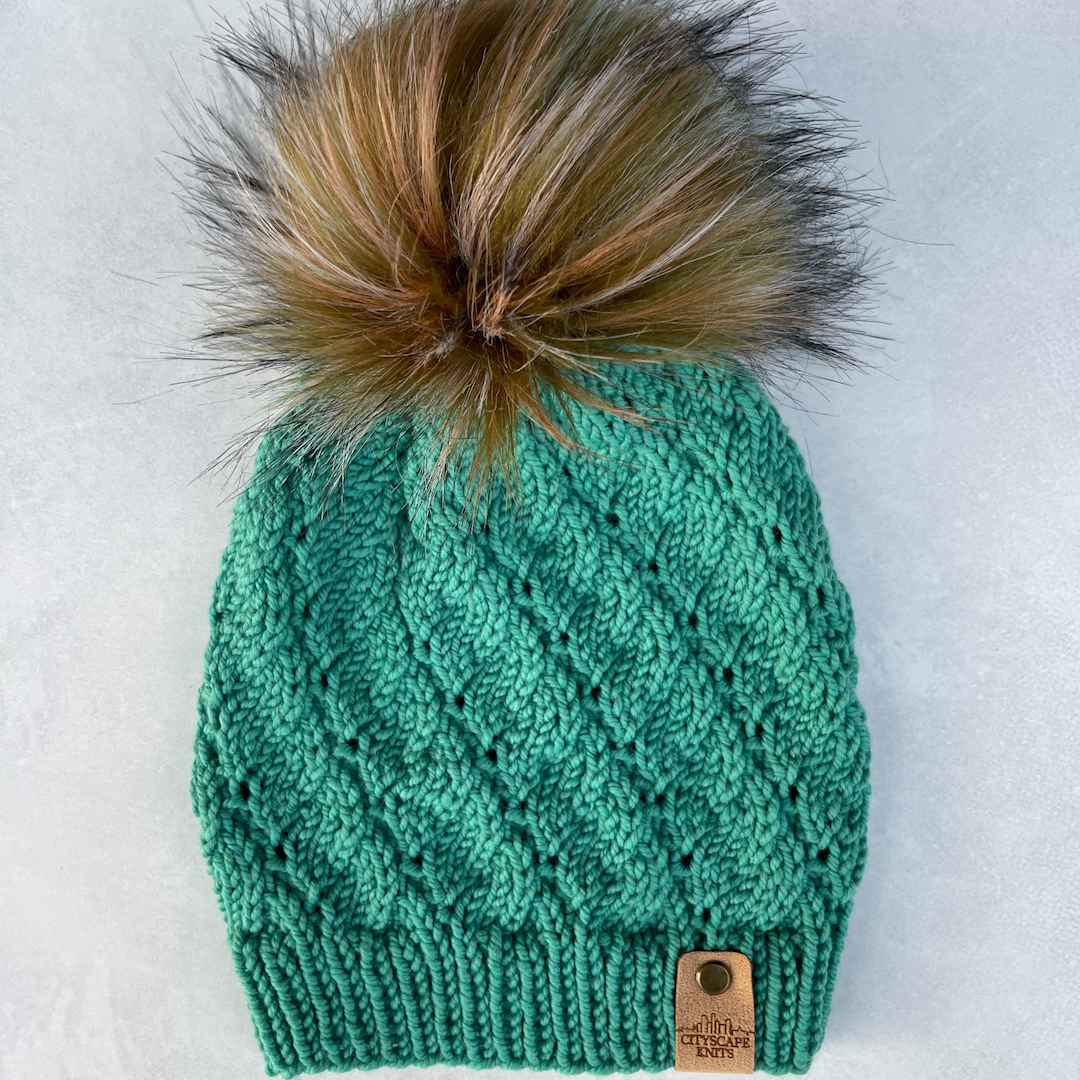 Merino Wool Joy Ride Beanie-Jade